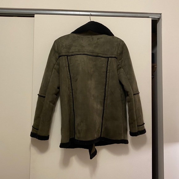 olive green jacket - Picture 3 of 6